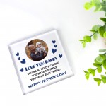 Gift For Dad Daddy For Fathers Day Personalised Photo Plaque