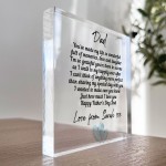 Personalised Gift For Dad On Fathers Day Father Of The Bride