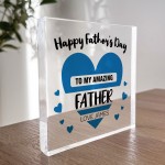 Fathers Day Gift For Dad Daddy Father AMAZING FATHER Gift
