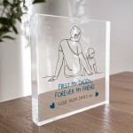 Dad Gift For Birthday Fathers Day Personalised Block Special Dad