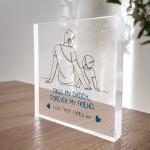 Dad Gift For Birthday Fathers Day Personalised Block Special Dad