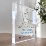 Dad Gift For Birthday Fathers Day Personalised Block Special Dad