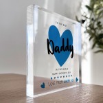 Gift For Best Daddy In The World For Fathers Day Personalised