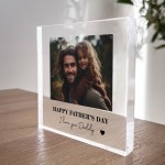Happy Fathers Day Gift For Dad Daddy Personalised Photo Plaque