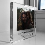 Happy Fathers Day Gift For Dad Daddy Personalised Photo Plaque