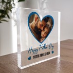 Personalised Dad Gift For Fathers Day Photo Plaque Fathers Day