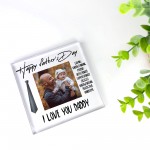 Fathers Day Gift Personalised Gift For Dad Daddy Acrylic Plaque