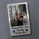 Fathers Day Gift For Dad Daddy From Daughter Son Photo Card
