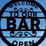 Bar Signs Welcome Sign For Home Bar Open Bar Sign For Garden Bar