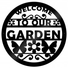 Garden Signs and Plaque for Outside Large Acrylic Garden Signs