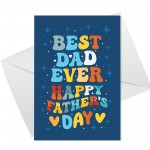 Fathers Day Card For Dad Pack Of 6 Cards For Dad Greetings Card 