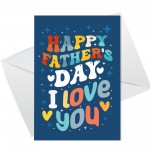 Fathers Day Card For Dad Pack Of 6 Cards For Dad Greetings Card 