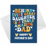 Fathers Day Card For Dad Pack Of 6 Cards For Dad Greetings Card 