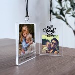PERSONALISED DAD KEYRING Best Dad Ever Gift For Fathers Day
