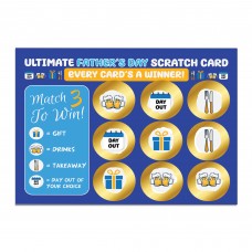 Gifts for Dad Scratch Card Fathers Day Gift Novelty Scratch Card