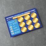 Gifts for Dad Scratch Card Novelty Fathers Day Gift Scratch Card