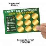Fathers Day Scratch Card Novelty Gift For Dad, Dad Gift