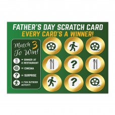 Fathers Day Scratch Card Novelty Gift For Dad Gift For Fathers 