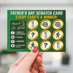 Father's Day Scratch Card Novelty Gift For Dad Gift For Him Men