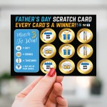 Scratch Card For Dad Gifts for Dad Fun Fathers Day Gift Novelty