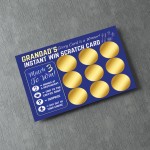 Gift For Grandad Birthday Gifts Novelty Scratch Card Fathers Day Gift For Grandad Birthday Gifts Novelty Scratch Card Fathers Day