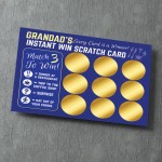 Gift For Grandad Birthday Gifts Novelty Scratch Card Fathers Day Gift For Grandad Birthday Gifts Novelty Scratch Card Fathers Day