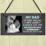 Personalised Gift For Dad Photo Plaque Birthday Gifts For Dad