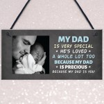 Personalised Gift For Dad Photo Plaque Birthday Gifts For Dad