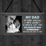 Personalised Gift For Dad Photo Plaque Birthday Gifts For Dad