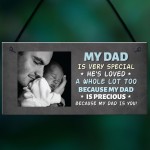 Personalised Gift For Dad Photo Plaque Birthday Gifts For Dad
