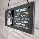 Personalised Gift For Dad Photo Plaque Birthday Gifts For Dad