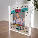 Personalised Fathers Day Gift DAD Superhero Gifts Presents