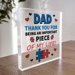 Thank You Gift For Dad For Fathers Day Birthday Important Piece