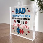 Thank You Gift For Dad For Fathers Day Birthday Important Piece