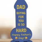 Dad Gift For Fathers Day Funny Wood Plaque Gift For Dad Novelty