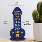 Happy Fathers Day Funny Plaque Gift For Dad Novelty Dad Gifts