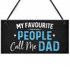 Funny Dad Gift Hanging Novelty Sign Gift For Fathers Day 