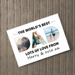 Personalised Fathers Day Print DAD Pictures Dad Birthday Gifts