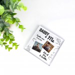 Personalised Gift For Daddy From Daughter Son Daddy And Me