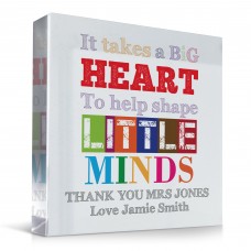 Thank You Gift For Teacher Big Heart To Shape Little Minds