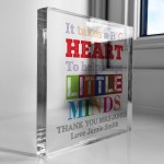 Thank You Gift For Teacher Big Heart To Shape Little Minds