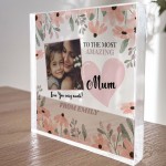 Mum Acrylic Plaque Gifts for Mum Personalised Plaque Mum Gifts
