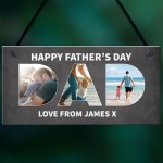 PERSONALISED DAD PLAQUE DAD GIFTS For Fathers Day Gift For Dad