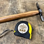 Fathers Day Engraved Tape Measure For Dad DIY Gift For Dad 