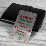 Teacher Appreciation Gifts Metal Card Thank You Gift For Teacher