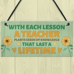 Teacher Gifts Thank You Gift For End Of Year Term Leaving