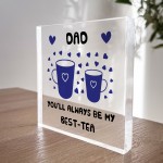 Dad Gifts From Daughter Son Acrylic Block Dad Gift For Birthday