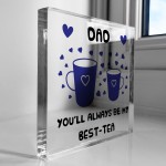 Dad Gifts From Daughter Son Acrylic Block Dad Gift For Birthday