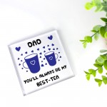 Dad Gifts From Daughter Son Acrylic Block Dad Gift For Birthday