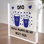 Dad Gifts From Daughter Son Acrylic Block Dad Gift For Birthday